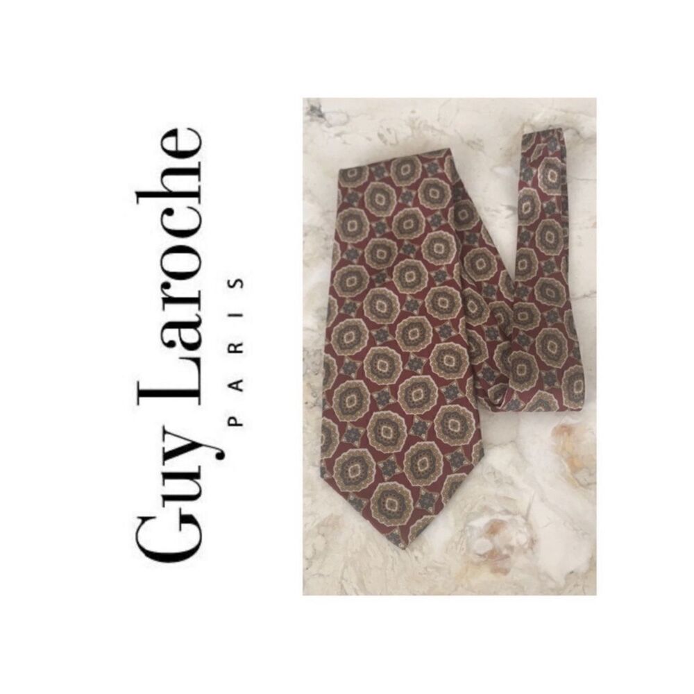 Guy Laroche 100% Silk Tie